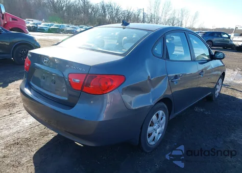 2009 Hyundai Elantra Gls from USA, damaged, VIN KMHDU46D59U650340